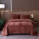 Set: cover 240x260 cm, pillowcase 50x70 cm - 2 pcs, color terracotta