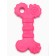 Chewing toy "curls", tpr, 10 cm, pink