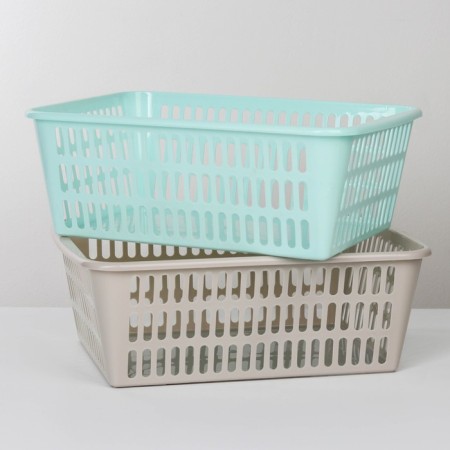Storage basket, 36 × 25 × 12.5 cm, color mix-3