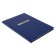 Book of accounting, 96 sheets, boumvinyl cover, offset block, cell, blue color