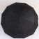 Automatic umbrella "Lanford", 3 additions, 12 spokes, r = 52 cm, black color