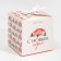 Folding box "Hugge", 12 x 12 x 12 cm, new year