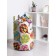 Basket for toys "Abundance of balloons, size 35x50 cm