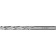 Zubrov metal drill, steel P6M5, cylindrical shank, 6 x 93 mm, class A