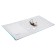 A4, 50 mm registrar, calligrata, PVC, embossing "flax", metal edging, pocket for a spine, collected, blue, mix