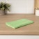 Raccoon floor rag, 250 g/m², 50 × 30 cm, microfiber, with overlock, 1 pc, green color