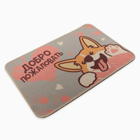 Rapid rug "Welcome", 40 x 60 cm-4