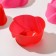 A set of baking shapes “Rose”, silicone, 7 × 3.5 cm, 6 pcs, color mix