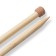 Sleeps are straight, bamboo, 10.0 mm/33cm, 2 pcs