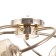 Fox chandelier 5he27 40W gold 58x58x27 cm