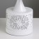 Aroma lace with backlight "Salute" E27 40W+RGB white 13x13x30 cm