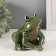 Souvenir Ceramics "Facing Frog" 12x12x10.5 cm