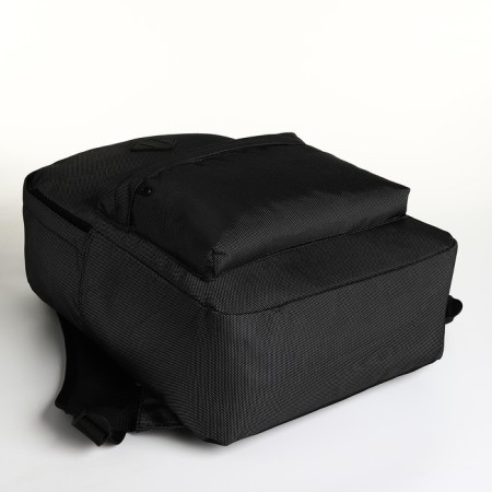 Youth backpack with lightning, external pocket, gray color-4