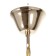 Sonata chandelier 5he27 40W gold 65x65x33-54 Bayerlux