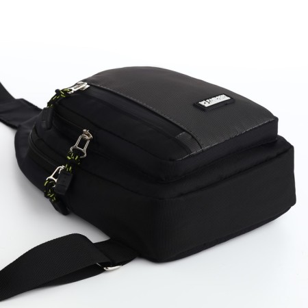 Backpack-sling, 17*8*30 cm, lightning department, 2 n/k, gray-4