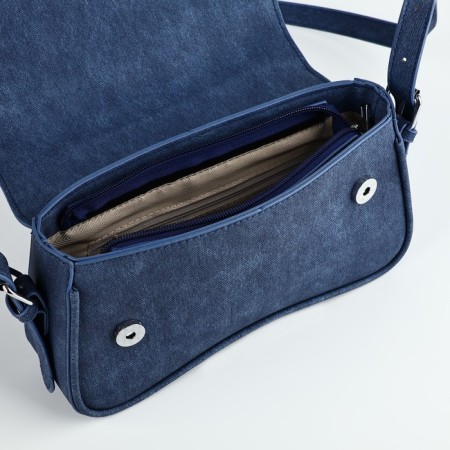 Female bag 25*14*6.5 cm, blue color-7