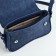 Female bag 25*14*6.5 cm, blue color