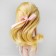 Hair for dolls "wavy with a tail" size is small, color 613