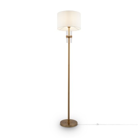 Freya FR5186FL-01BS Lino, 340x340x1580 mm, E27, 1x60W, brass color.