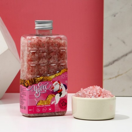 Bath salt "Miracles!", 360 g, fragrance floral, pure happiness