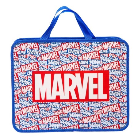 Plastic folder with A4 handles, on lightning, 75x330x260 mm, Avengers-3