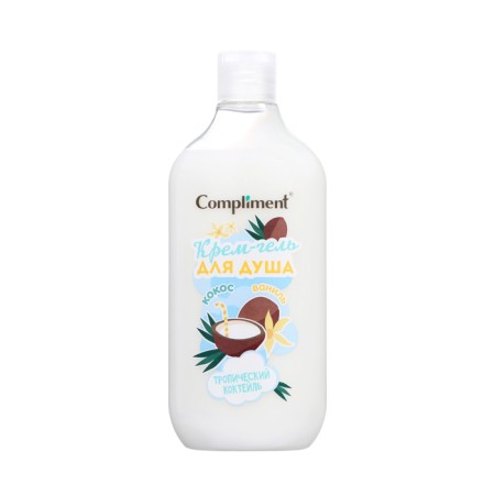 Cream-gel shower compliment "Tropical cocktail", 500 ml