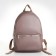 Women's backpack of artificial leather on the zipper Textura, color gray color