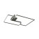 Ceiling Lamp Mantra Boutique, LED, 4250LM, 3000K, 820x820x159 mm, black color black