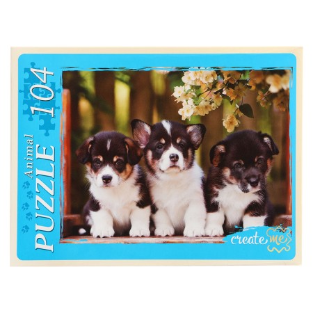 Puzzles "Funny puppies No. 2", 104 elements-3
