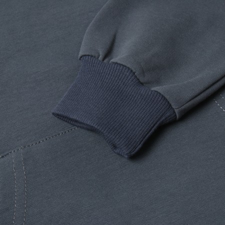 Sweatshirt for boys, launched, color graphite, height 152-2
