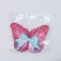 Hair elastic band with a bow "butterfly" diam. 4 cm