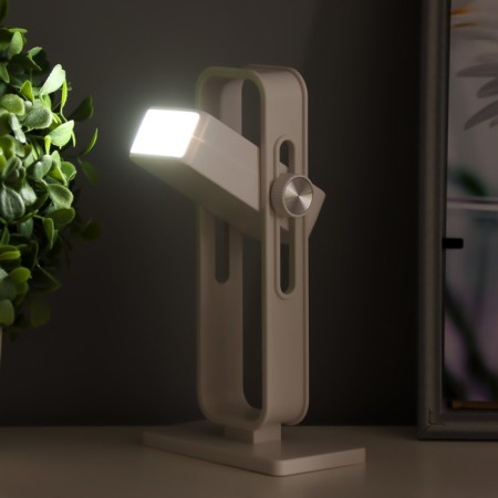Nightlight "RUDS" LED 3W USB AKB Gray 9x4.8x16 cm-2
