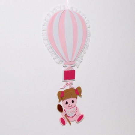 Decorative decoration (suspension) "Baby Girl" 22x22x53 cm-2