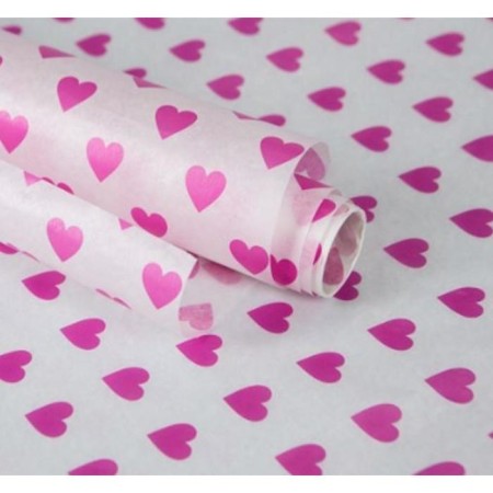 Siliconized "Heart" paper for baking, 0.38 x 5 m-3