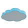 Causte "Cloud" LED 3 modes 48W Blue Bayerlux