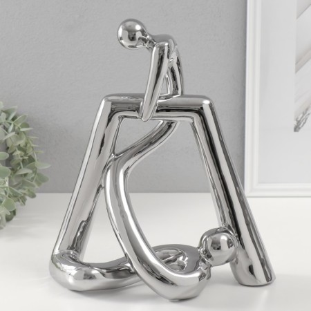 Souvenir Ceramics "Related" silver 10.5x26.5x31 cm