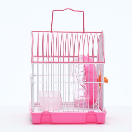A cell for rodents equipped RT-2C, 23 x 16.5 x 20 cm, pink-2