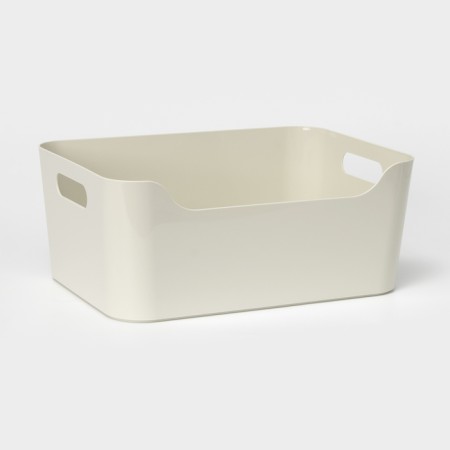 SCANDI storage basket, 10 l, 34 × 24 × 14 cm, color mix