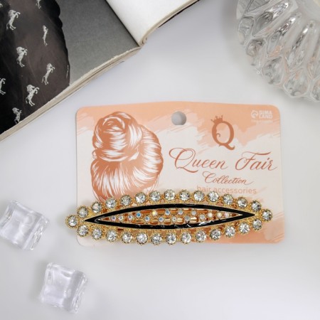 Classor "Mona" classic shine, 9.5 cm, gold-2