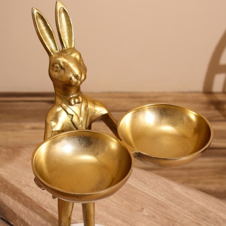 Menzhitsa double "rabbit" treats "aluminum 19x26x48 cm-5