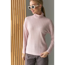 Women's turtleneck, size 42, pink color 60662