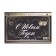 Stick on a bottle of "champagne New Year", size 12 x 8 cm.