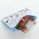 Rectangular textile "Tractor" wallet, 12*8 cm