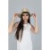 Female ISee hat, size 54-58, milk color