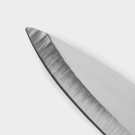 Knife Kitchen shade "Inkanto", blade 18 cm, white color-3