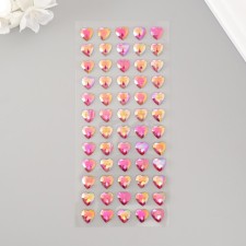 Sticker of rhinestone plastic 