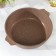 Fravity "Granite Brown", 5 l, h = 9 cm, glass cover, anti -stick coating, brown color