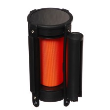 Cassette with exhaust ribbon-180cm orange, height-13cm, width 6.6cm, tape width-80mm
