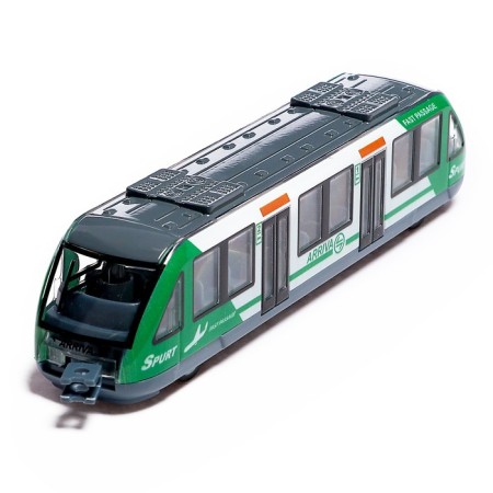 Metro train, with a coupling, inertia, mix-2