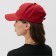 Minaku baseball cap, red color, size 56-58